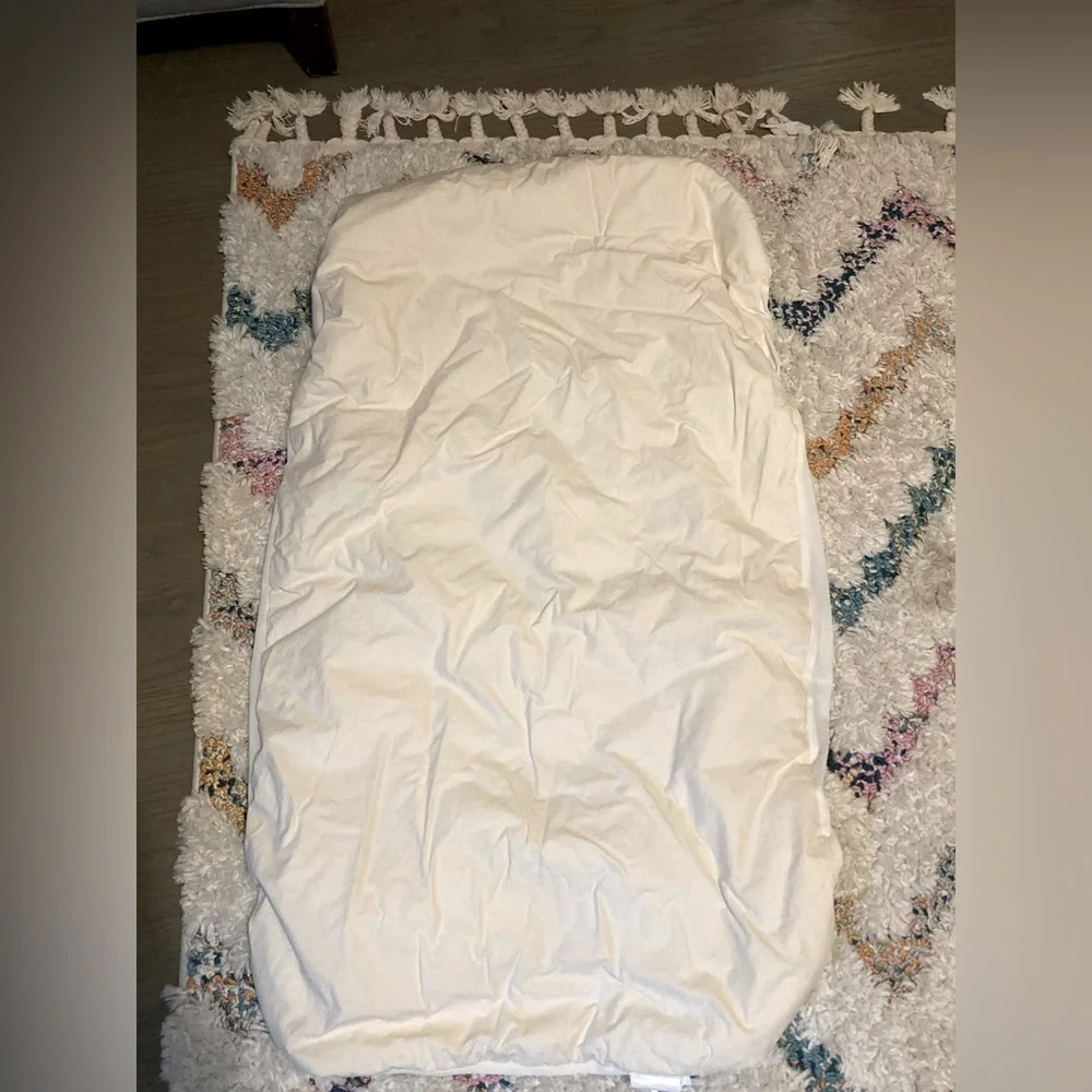 Perfectly cozy crib mattress pad